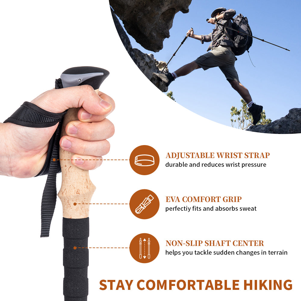 Ultralight Aluminum Trekking Poles