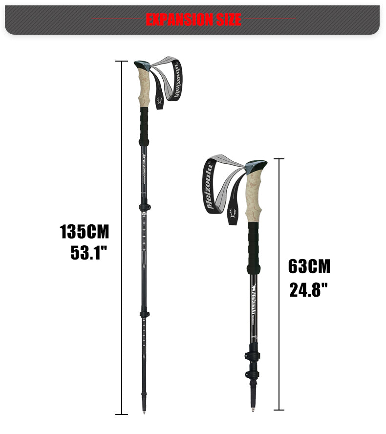 Ultralight Aluminum Trekking Poles