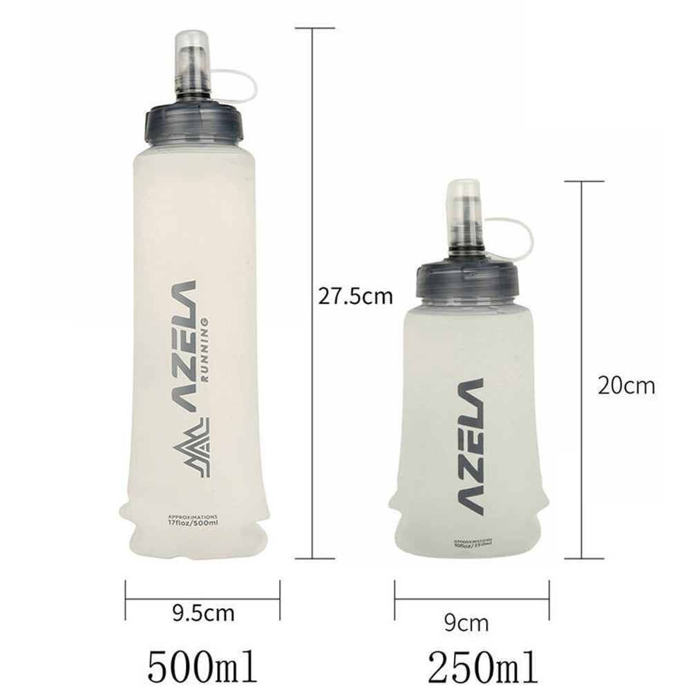 Portable Collapsible Soft Flask for Running Vests