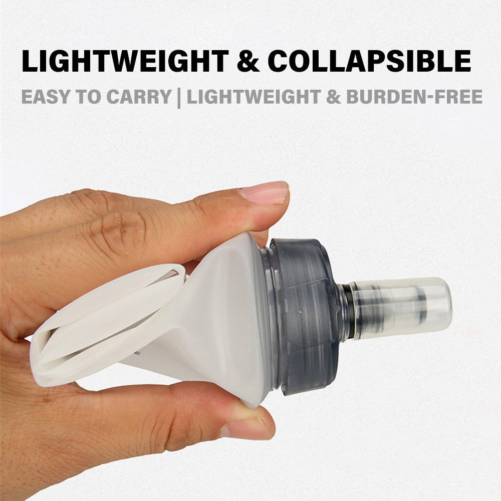 Portable Collapsible Soft Flask for Running Vests