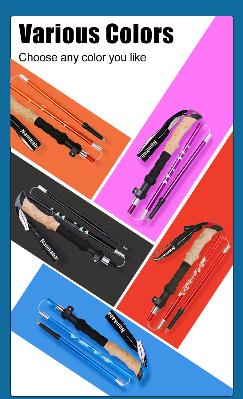 Ultralight Folding Trekking Poles