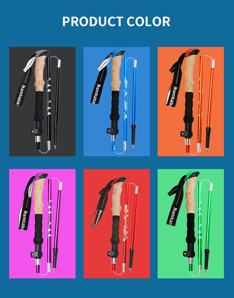 Ultralight Folding Trekking Poles