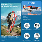 Ultralight Folding Trekking Poles