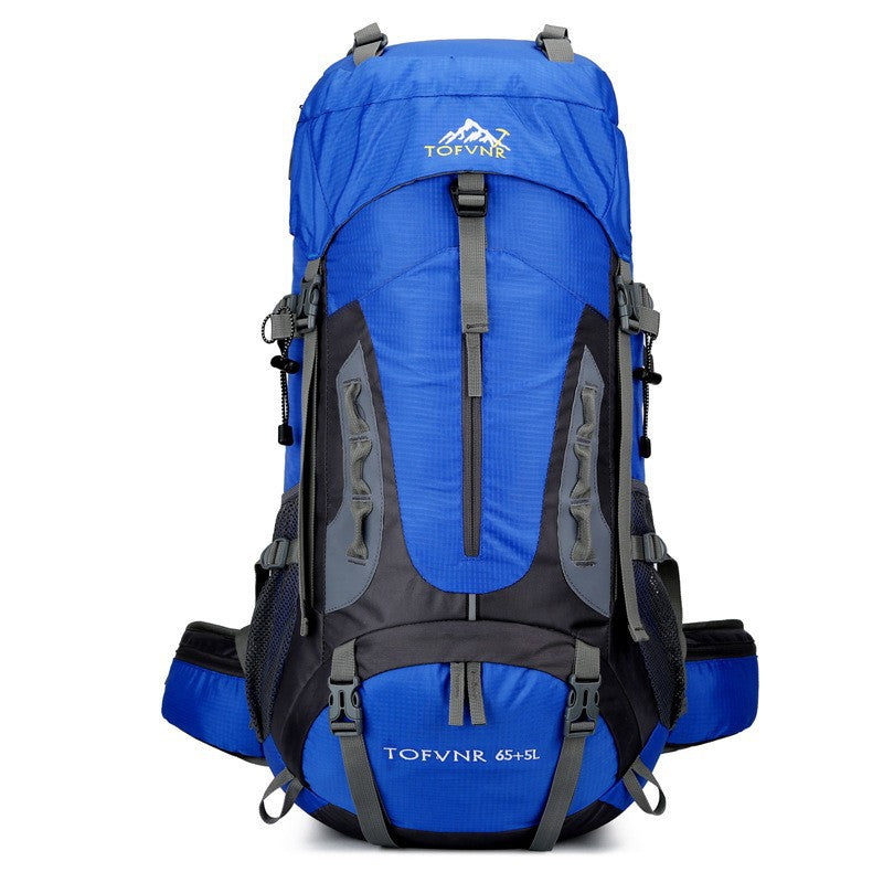 70L Expandable Hiking Backpack for Trekking & Travel