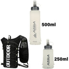 Portable Collapsible Soft Flask for Running Vests